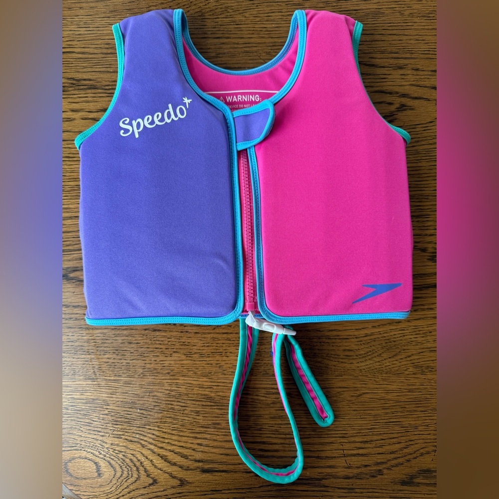 Speedo Unisex-Child Swim Flotation Classic Life Vest - Large
